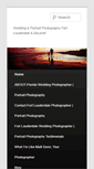 Mobile Screenshot of myfortlauderdaleweddingphotographer.com